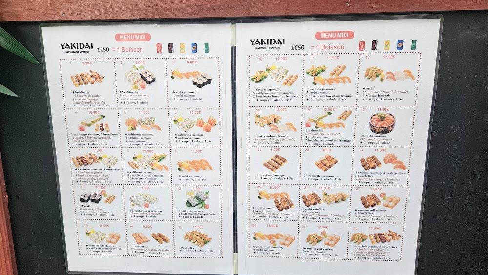 yakidai - Menu Image 1